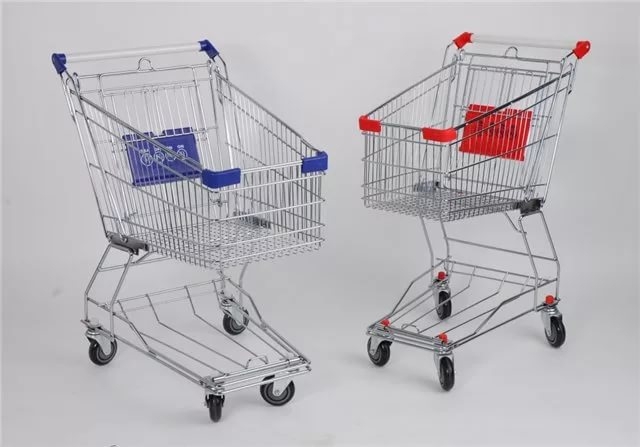 Тележка покупательская с детским сиденьем