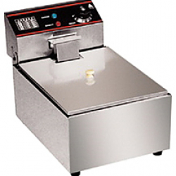 Фритюрница GoTech HEF-81A одинарная (6 л, 275х430х290мм, 2,5 кВт, 220-240В, 50-60 Гц, 4,5 кг)