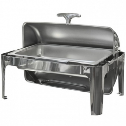Мармит (чафин диш) на сухом топливе 33117 откидн крыш GoTech, 670х510х460мм, 7кг, гастр1/1 (2*1/2)