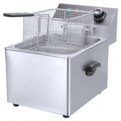 Фритюрница GoTech GTEF-11L одинарная (11л,370х440х340мм, 3,2кВт, 220-240В, 50-60Гц, 7,5 кг)