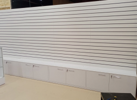 Экономпанели отдельностоящие на стойках.