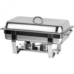 Мармит (чафин диш) на сухом топливе 301129 съемная крыш GoTech, 600х350х320мм,4кг, гастр 1/1 (2*1/2)