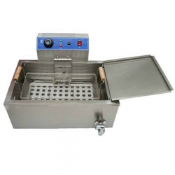 Фритюрница /чебуречница GoTech HEF-83B (12л, 550х430х290мм,5 кВт,220-240В, 50-60 Гц, 12 кг)