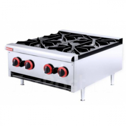 Плита газовая настольная GoTech GTHGS-4 (610х770х375мм,59 кг, 25,2 кВт)