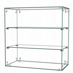 Стеклянная надстройка 940*500*600 с подсветкой