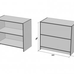 Прилавок ЛДП-4