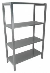 Стеллажи производственные из нержавеющей стали
